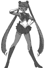 Sailor Moon ASCII Art